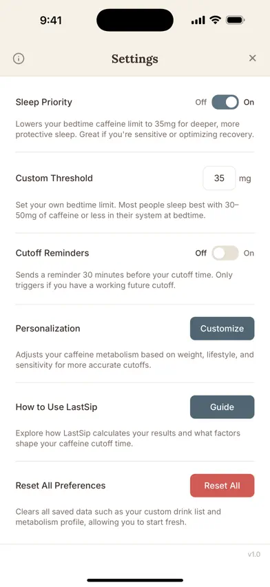 LastSip screenshot 5