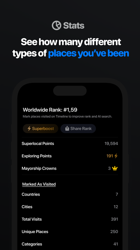 #5. Superlocal: Explore Places Map (iOS) 由: Super Computer, Inc