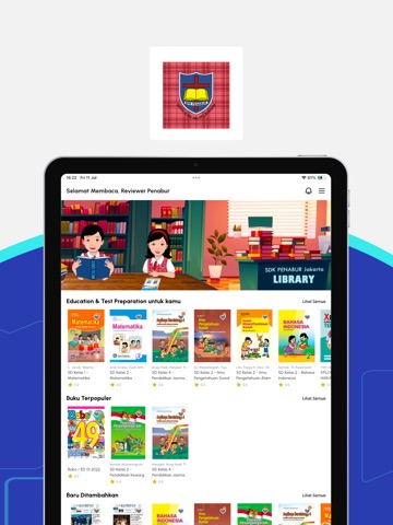 NetLib SD PENABUR iPad screenshot 1