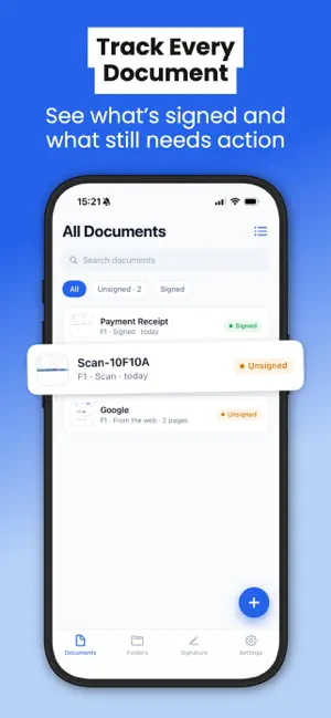 Docio — Scan, Edit & Sign PDF screenshot 4