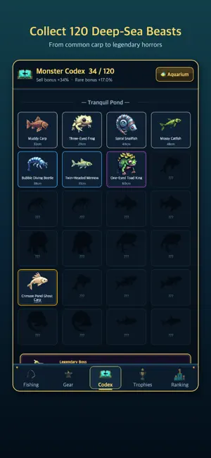 Monster Fishing: Abyssal Bait screenshot 2