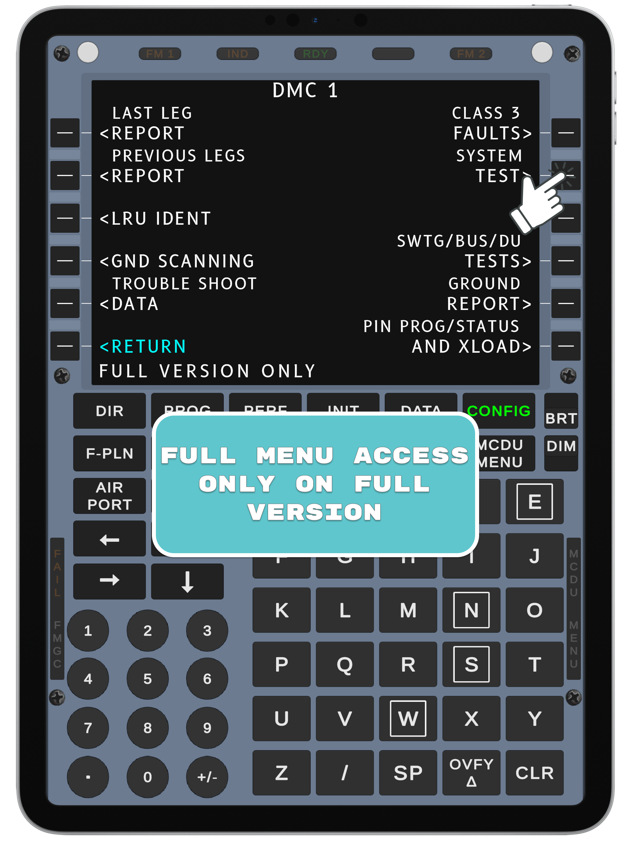 A320 CFDS Trainer Lite