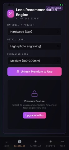LaserForge AI iPhone screenshot