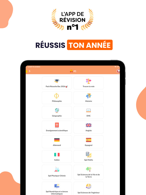 Screenshot #4 pour Brevet Bac Licence 2026 Nomad
