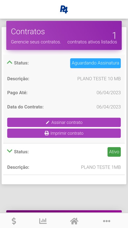 P4 Telecom Central Assinante screenshot-4