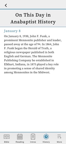 Anabaptist Community Bible Screenshot 7 of 10