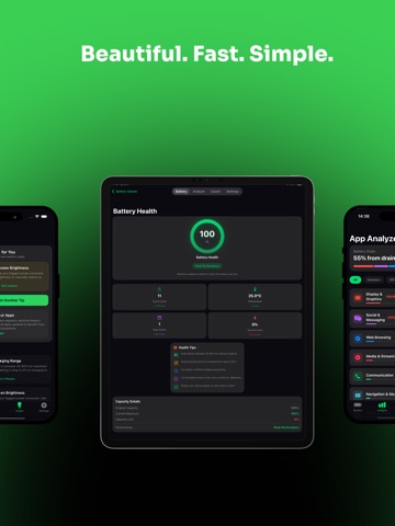 Battery Master Pro Saver ipad screenshot 2