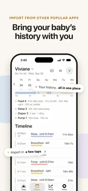Vivi Baby: Newborn Tracker screenshot 4
