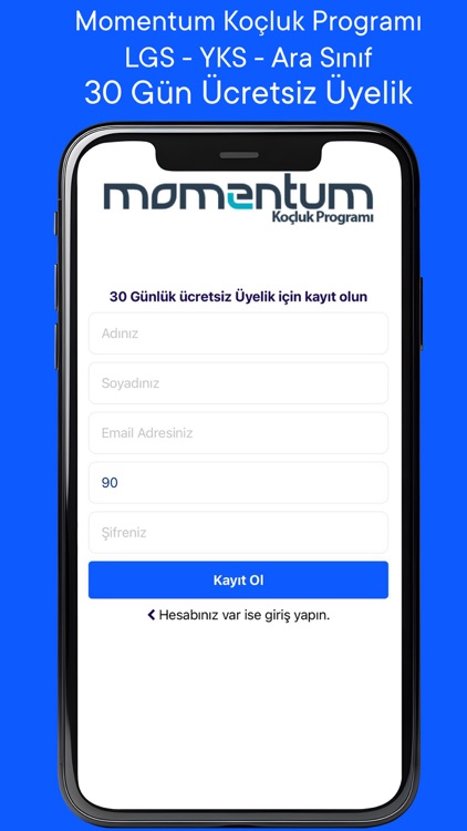 Momentum Koçluk Programı