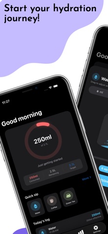 H2Go Water Tracker & Reminder screenshot