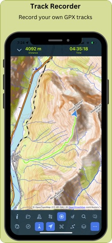 Light Trail GPS screenshot
