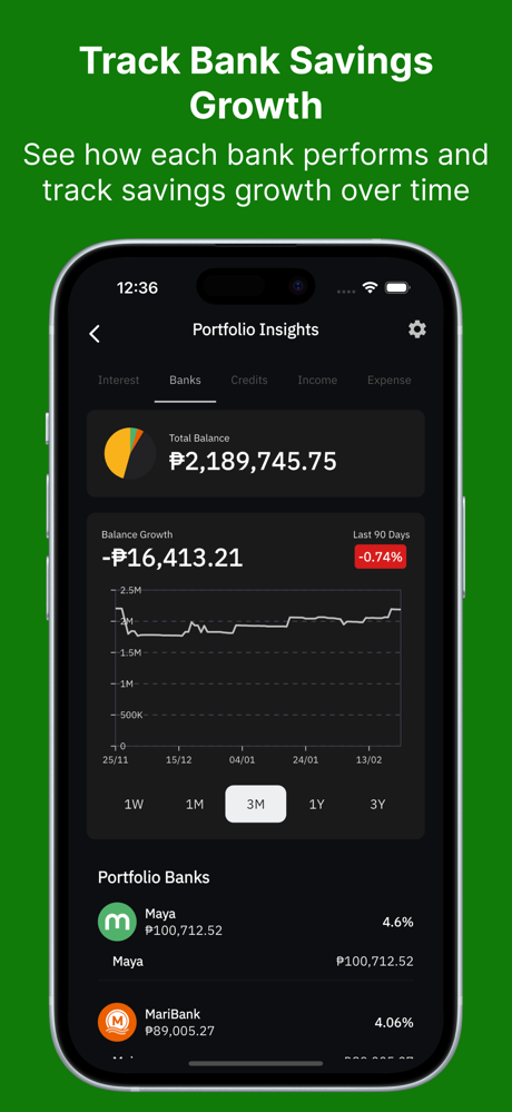 Savings Tracker PH: Finnest screenshot 4