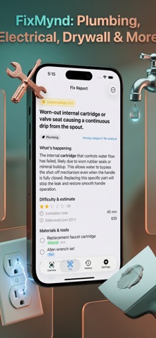 FixMynd: DIY Home Repair AI iPhone screenshot