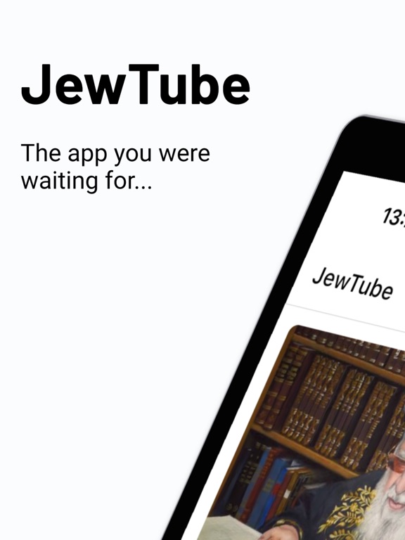 Jewtube iPad screenshot