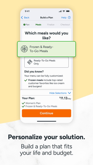 Nutrisystem Screenshot