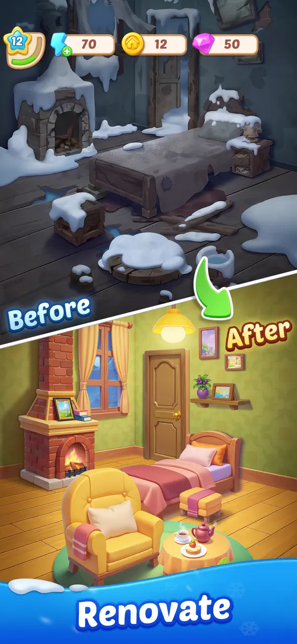 #3. Frost Valley™: Merge & Story (iOS) Tekijänä: LITEORANGE CREATION PTE. LTD.