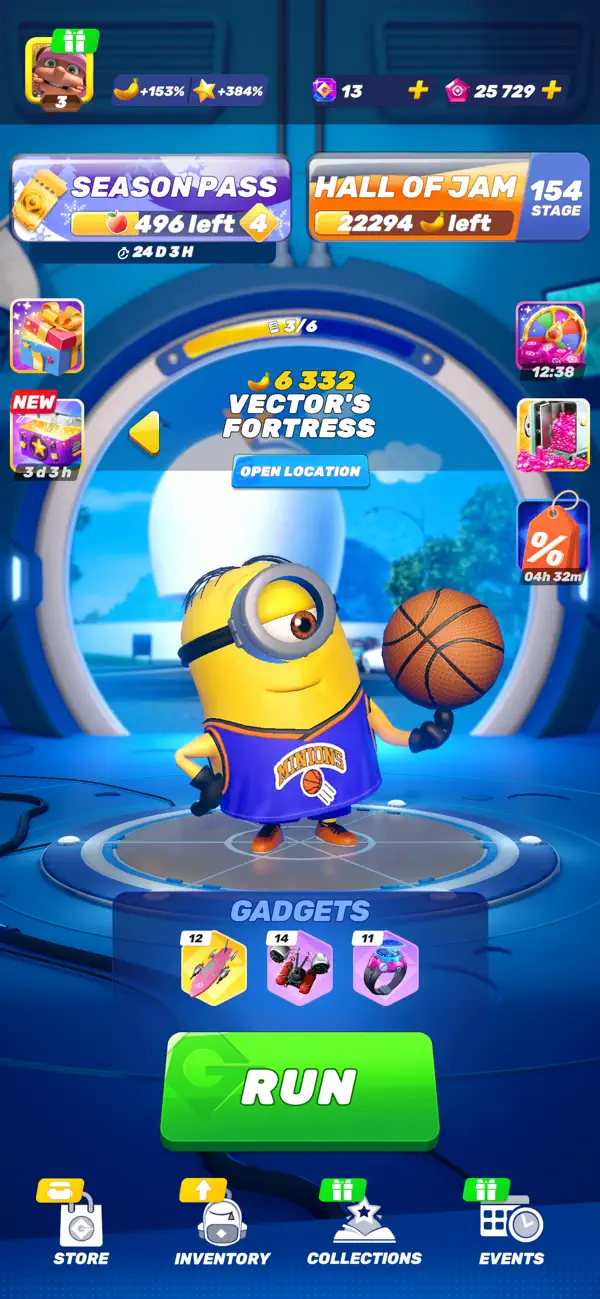 Minion Rush: Running Game Hack screenshot 5 - game app interface