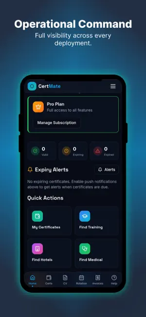 CertMate Offshore screenshot 1