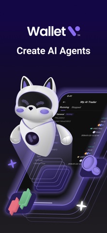 Wallet V – Create AI Agents Screenshot 1 of 5