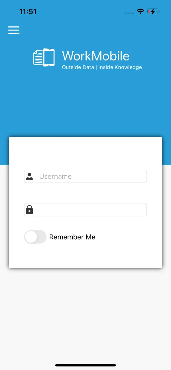 Screenshot #1 pour WorkMobile2.0