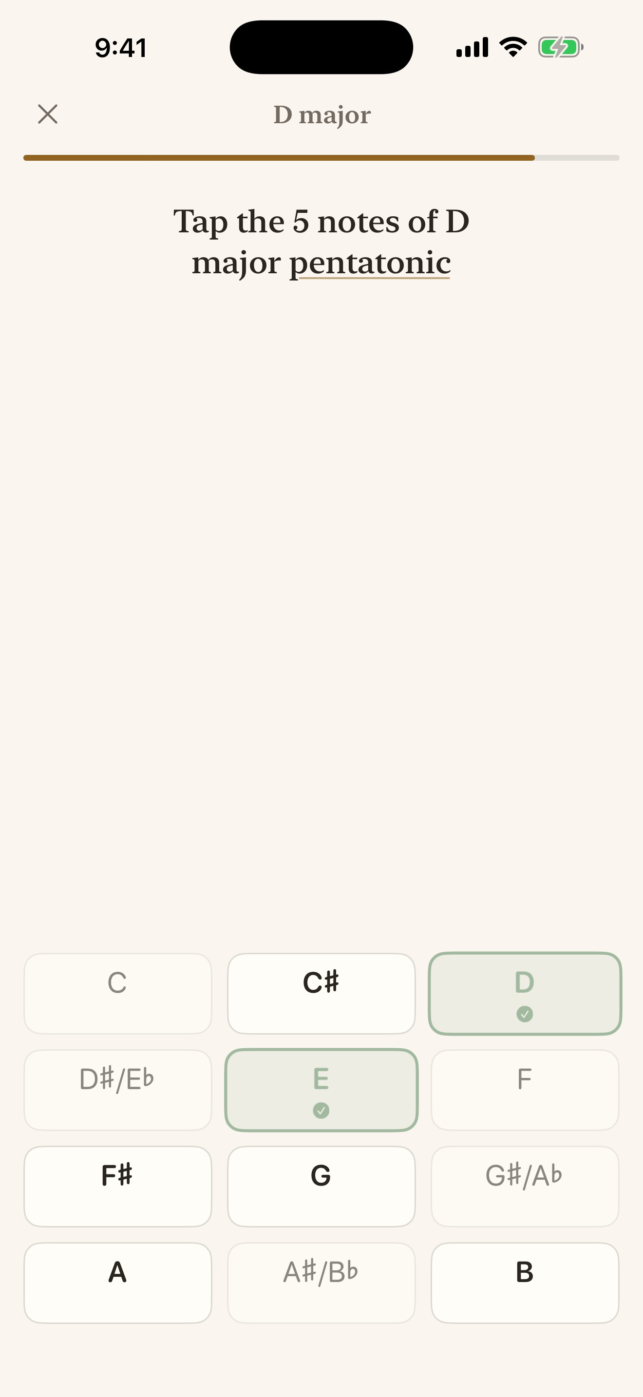 Scale Degree screenshot 2