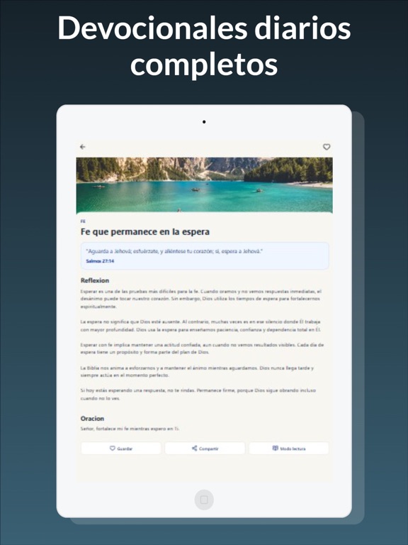 Screenshot #5 pour Devocionales Cristianos App