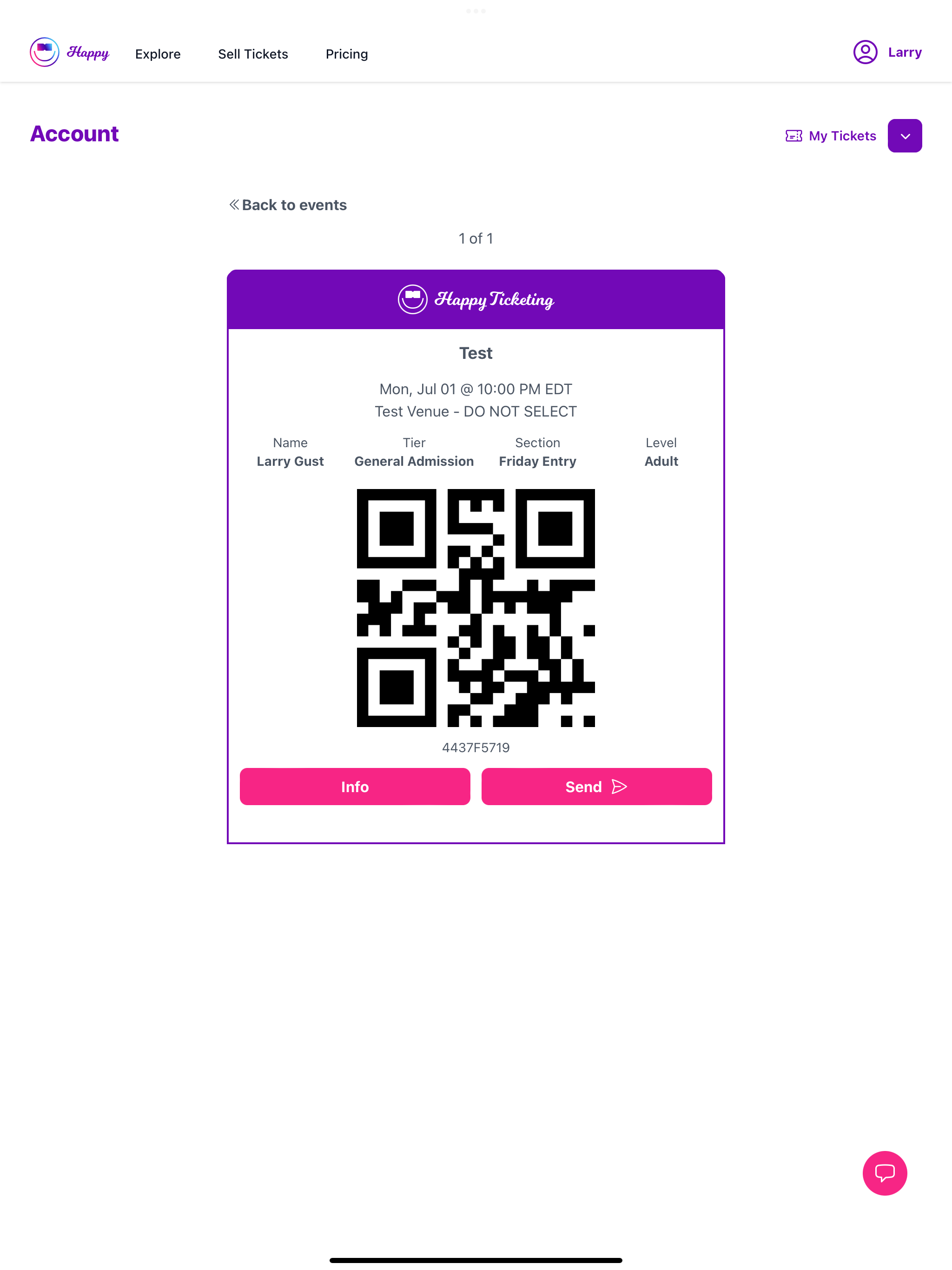 Happy Ticketing screenshot 6
