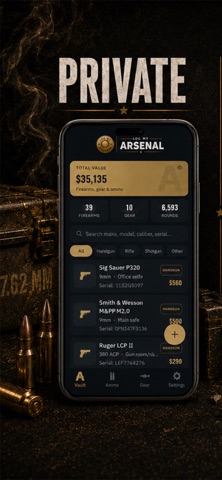Log My Arsenal Screenshot 1 of 3