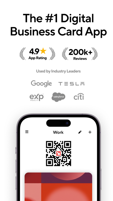 Screenshot #1 pour Blinq: Digital Business Card