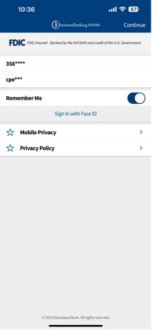 App screenshot