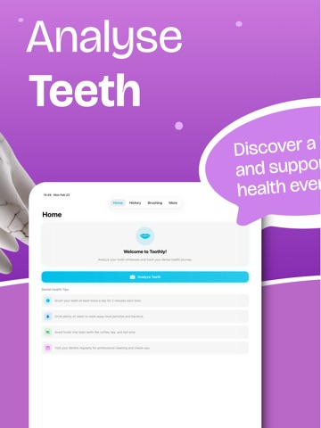 Toothly iPad screenshot