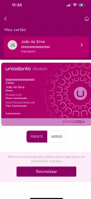 Uniodonto Beneficiário iPhone screenshot 5