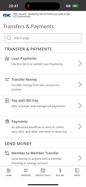 Signature Bank Mobile App screenshot 2