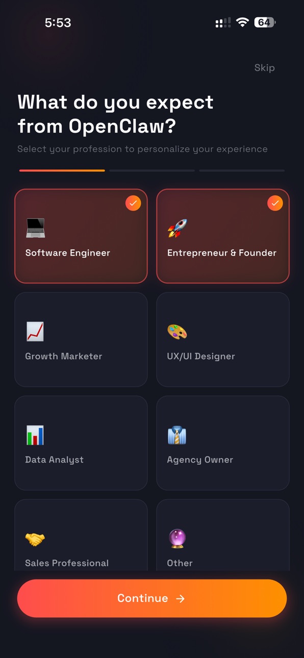 iPhone screenshot