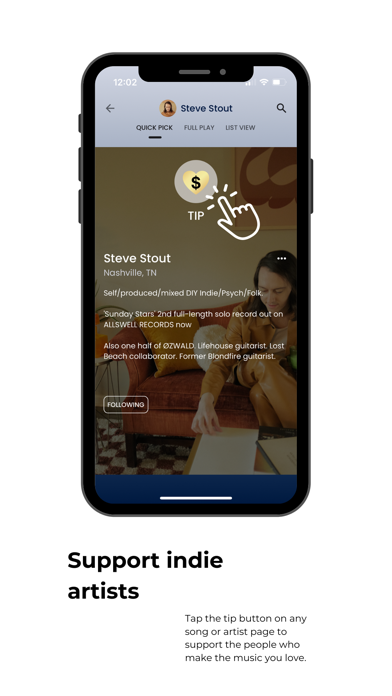 Indio: Music for Indie Fans Screenshot