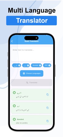 Transcribe Language Translator screenshot