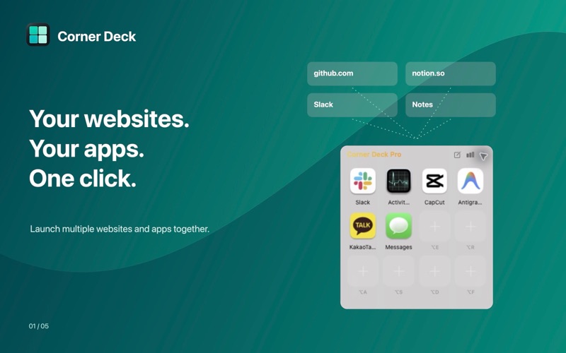 Corner Deck screenshot 1
