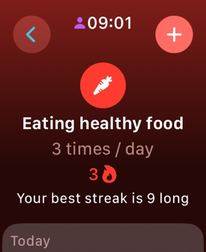 ‎Habit Tracker: Streaks & goal Screenshot