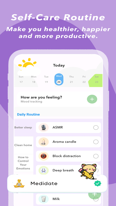 U+ Daily Routine,Mental Health Screenshot