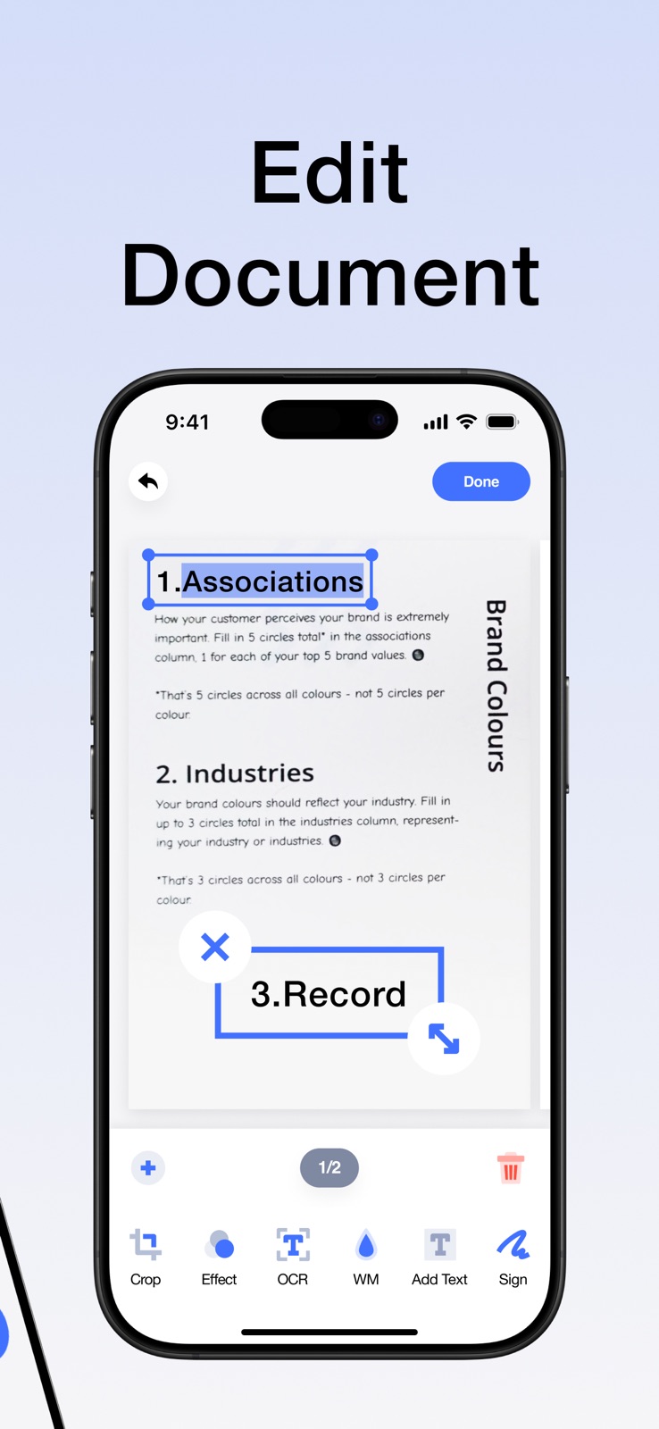 PDF Converter & PDF Scanner iphone screenshot 2