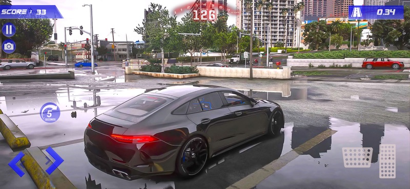 Conducción de coches en 3D screenshot 4