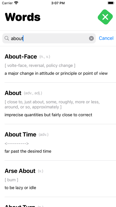 Vocabulary Builder daily words Screenshot