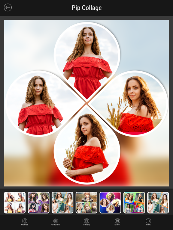 Screenshot #4 pour PIP Collage Maker Photo Editor