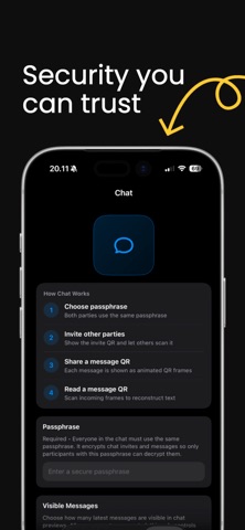 QR Offline screenshot