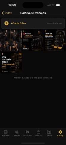 BarberOS: Agenda y Gestión iPhone screenshot