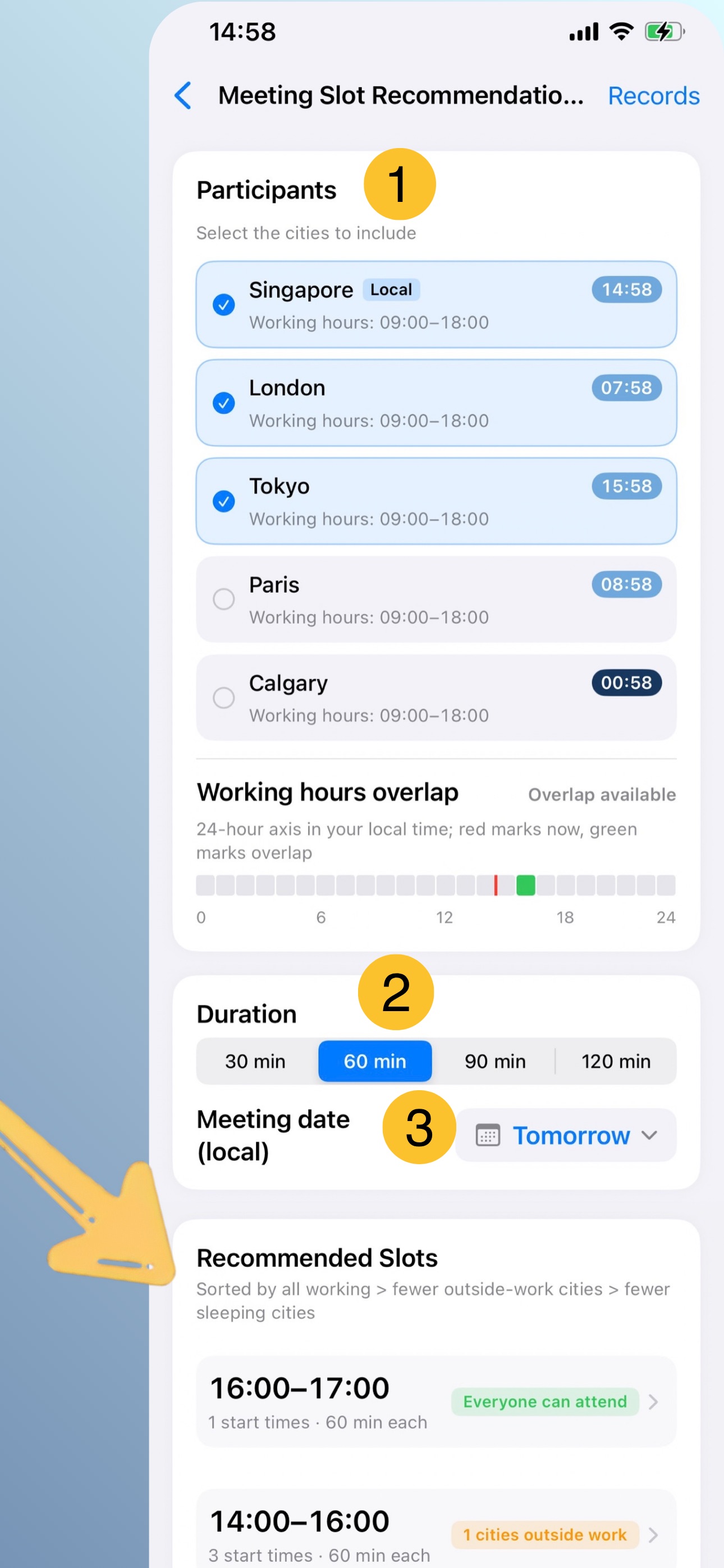 Screenshot 9 of OffTime - World Clock & Widget