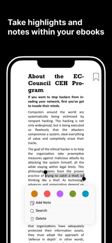 EC-Council eBook Reader Screenshot 9 of 9