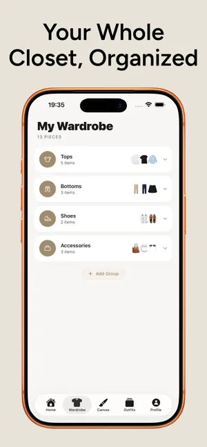 Try On Outfit - Closet Planner screenshot 3
