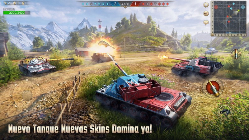 Tank Legion MMO PVP screenshot 2