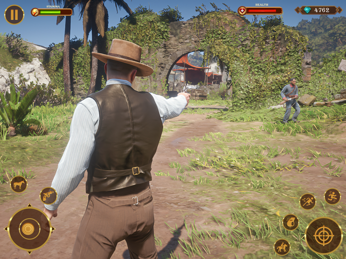 Cowboy Wild Fight Gun Games